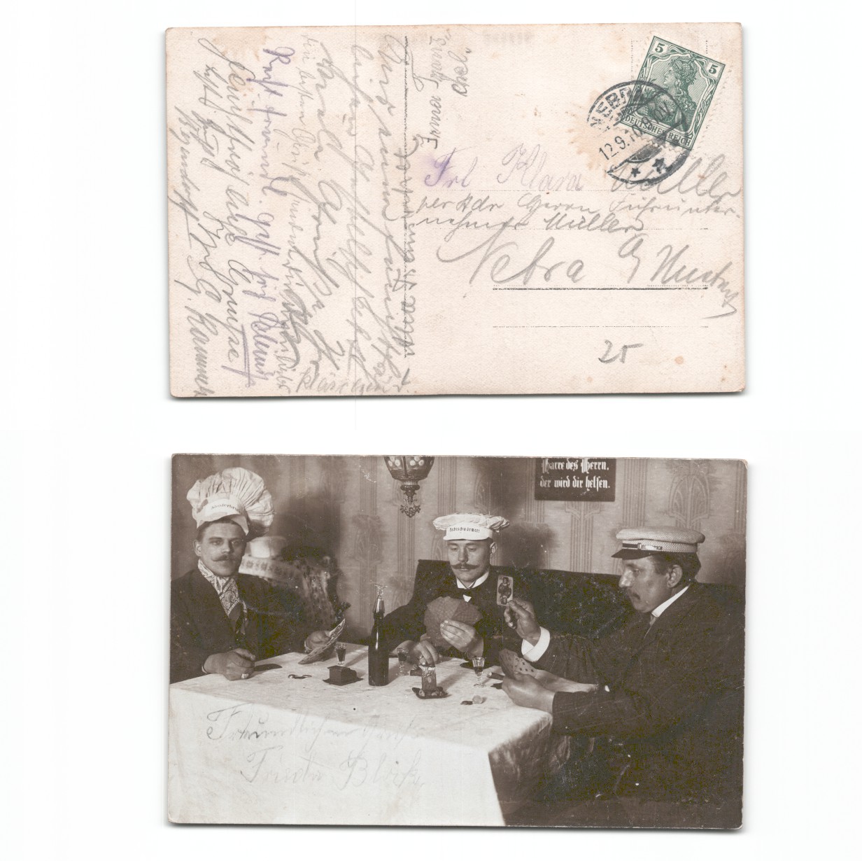 (a6265125)   Fotoansichtskarte Osten Bug Düna etc, 1. Weltkrieg, - Bild 1 von 1