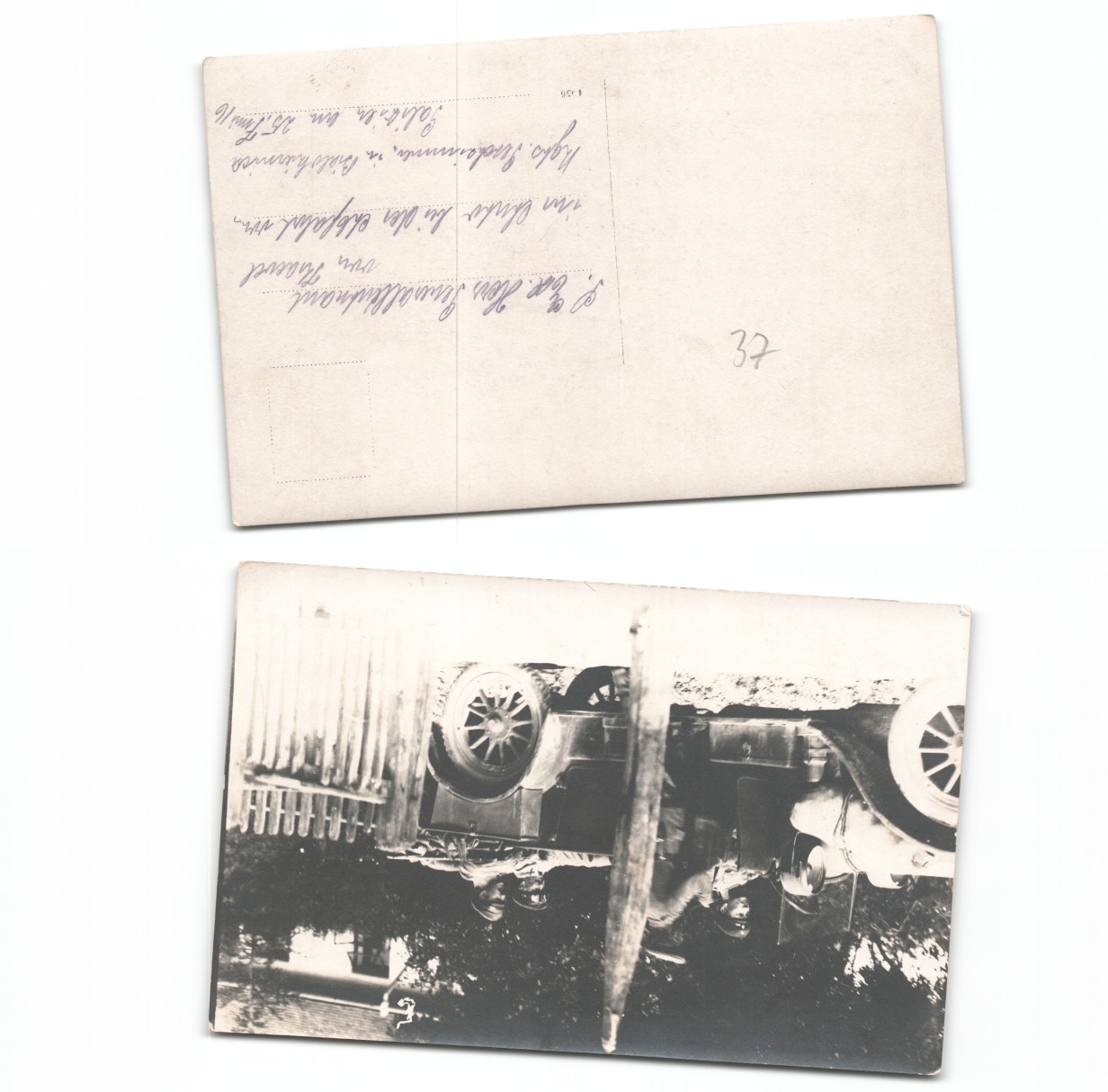 (a6265138)   Fotoansichtskarte Osten Bug Düna etc, 1. Weltkrieg, - Bild 1 von 1