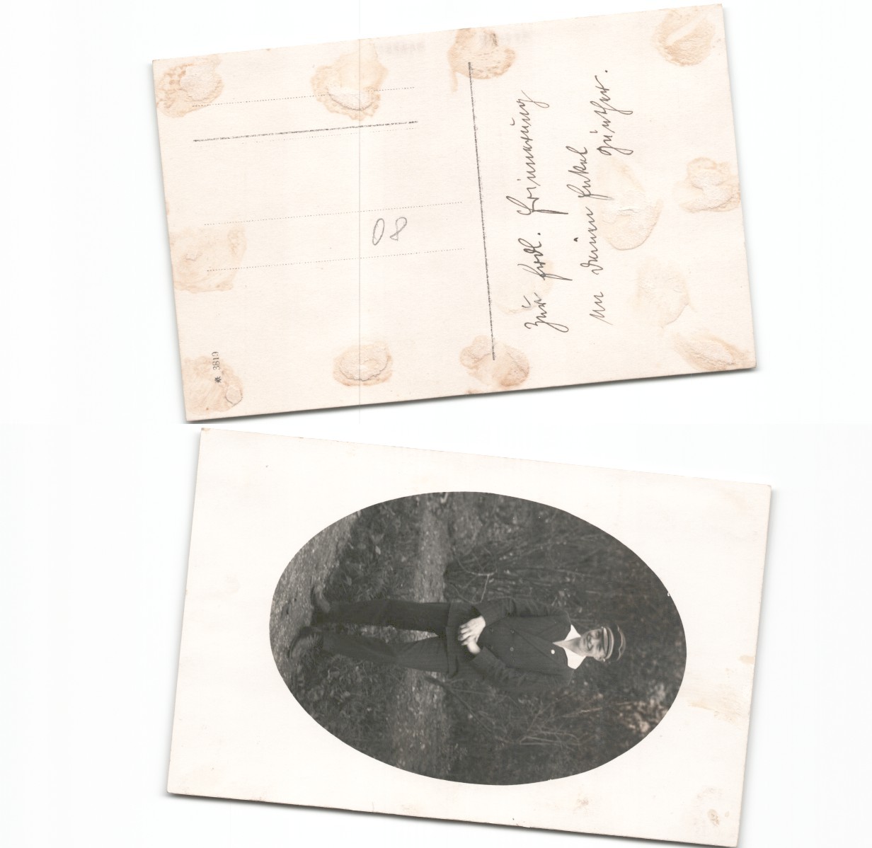 (a6265208)   Fotoansichtskarte Osten Bug Düna etc, 1. Weltkrieg, - Bild 1 von 1